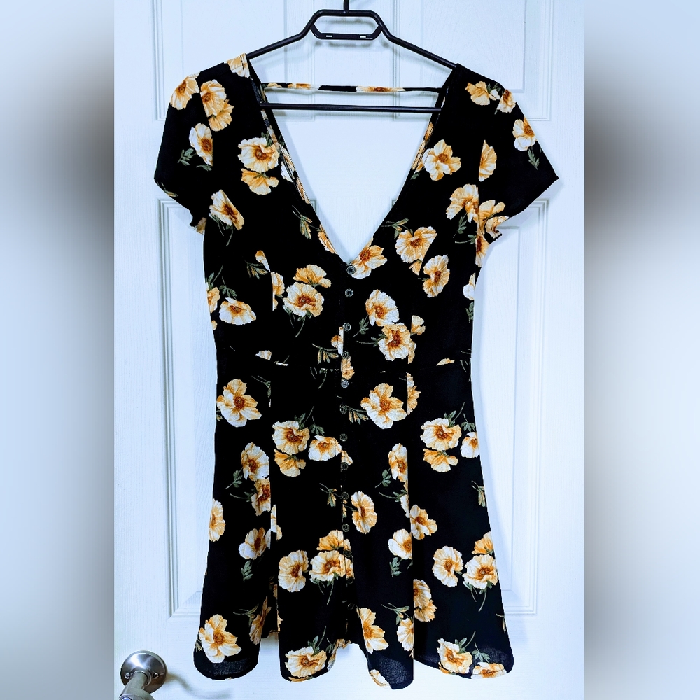 Brand New Forever 21 Floral Mini Dress Viscose